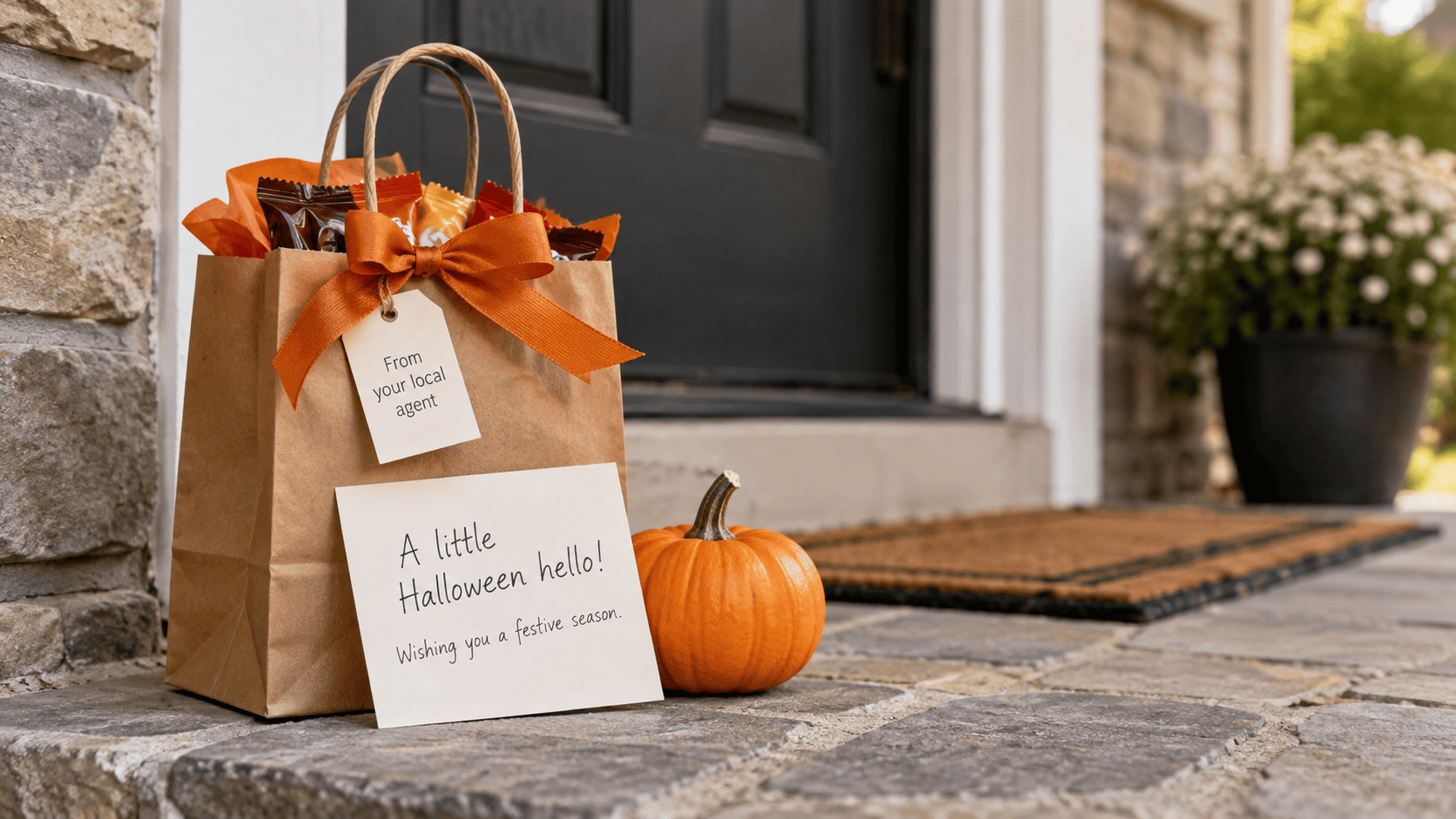 A halloween pop-by gifts
